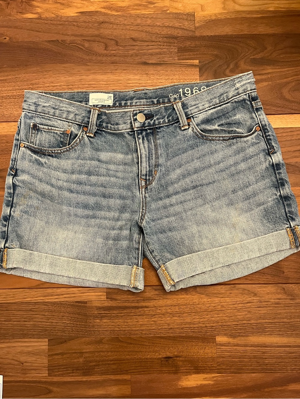 GAP “Sexy Boyfriend” Jean Shorts